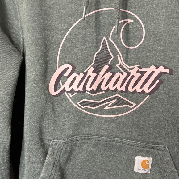 Carhartt Women’s relaxed fit logo graphic sweatshirt - Picture 2 of 6